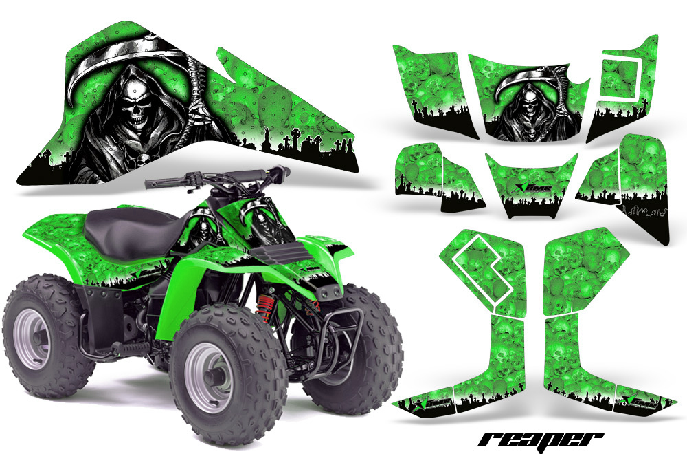 Kawasaki LT80 Graphics Reaper Green